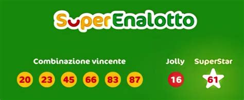italy superenalotto results|SuperEnalotto and SuperStar prizes and results of 04/04/2024, .